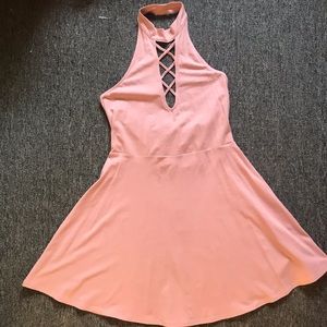 Express fit & flare dress